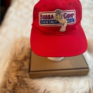 Bubba Gump Shrimp Co. Red Baseball Cap